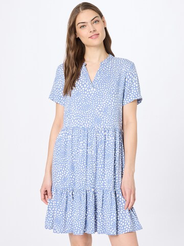 Robe-chemise 'MOROSE' VILA en bleu : devant