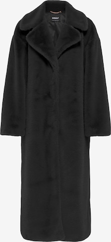 ONLY Pitkä talvitakki 'MEAGAN' värissä musta: etupuoli