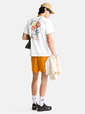THE NORTH FACE T-Shirt 'Flower Scribble' in Weiß