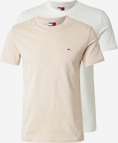 Marškinėliai iš Tommy Jeans, spalva – kremo / balkšva, Prekių apžvalga