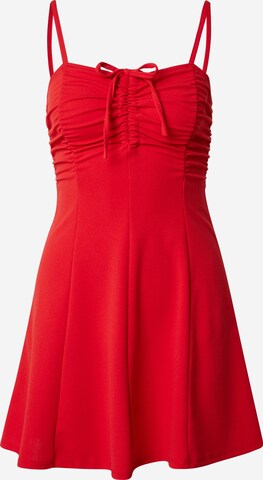 WAL G. Summer Dress 'TASHA' in Red: front