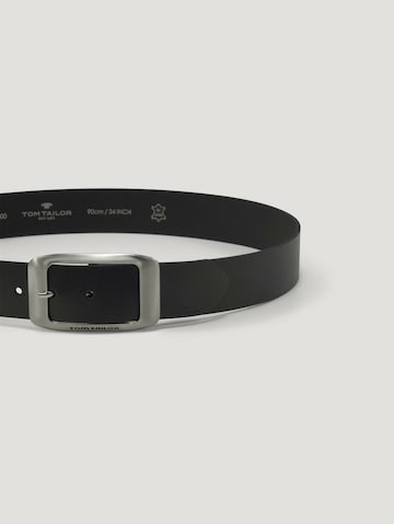 TOM TAILOR Belt 'Amy' in Black