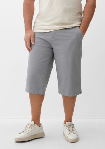 Regular Pantalon chino s.Oliver en gris : devant