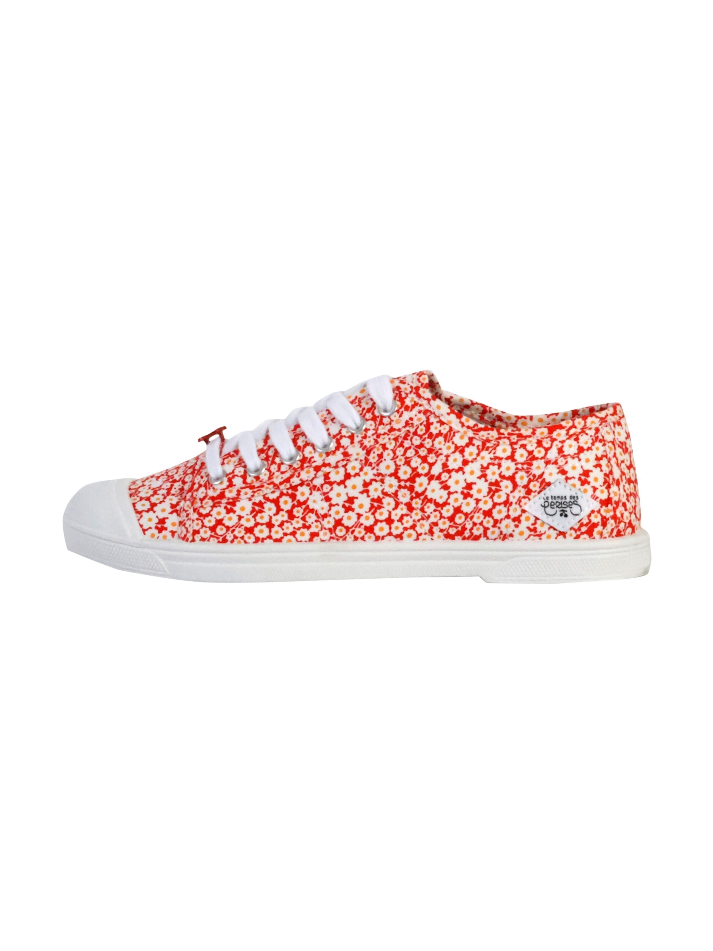 Chaussure de sport à lacets Le Temps Des Cerises en rouge : devant