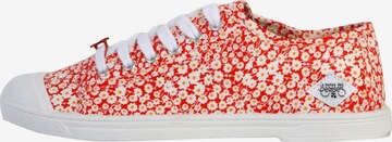 Chaussure de sport à lacets Le Temps Des Cerises en rouge : devant