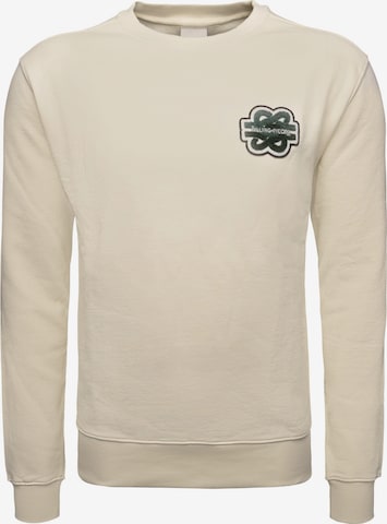 Sweat-shirt 'Gowtu' Filling Pieces en beige : devant