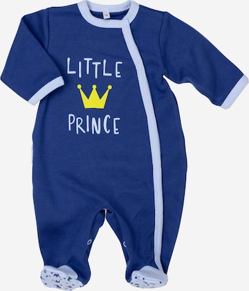 Baby Sweets Pajamas 'Little Prince' in Blue: front