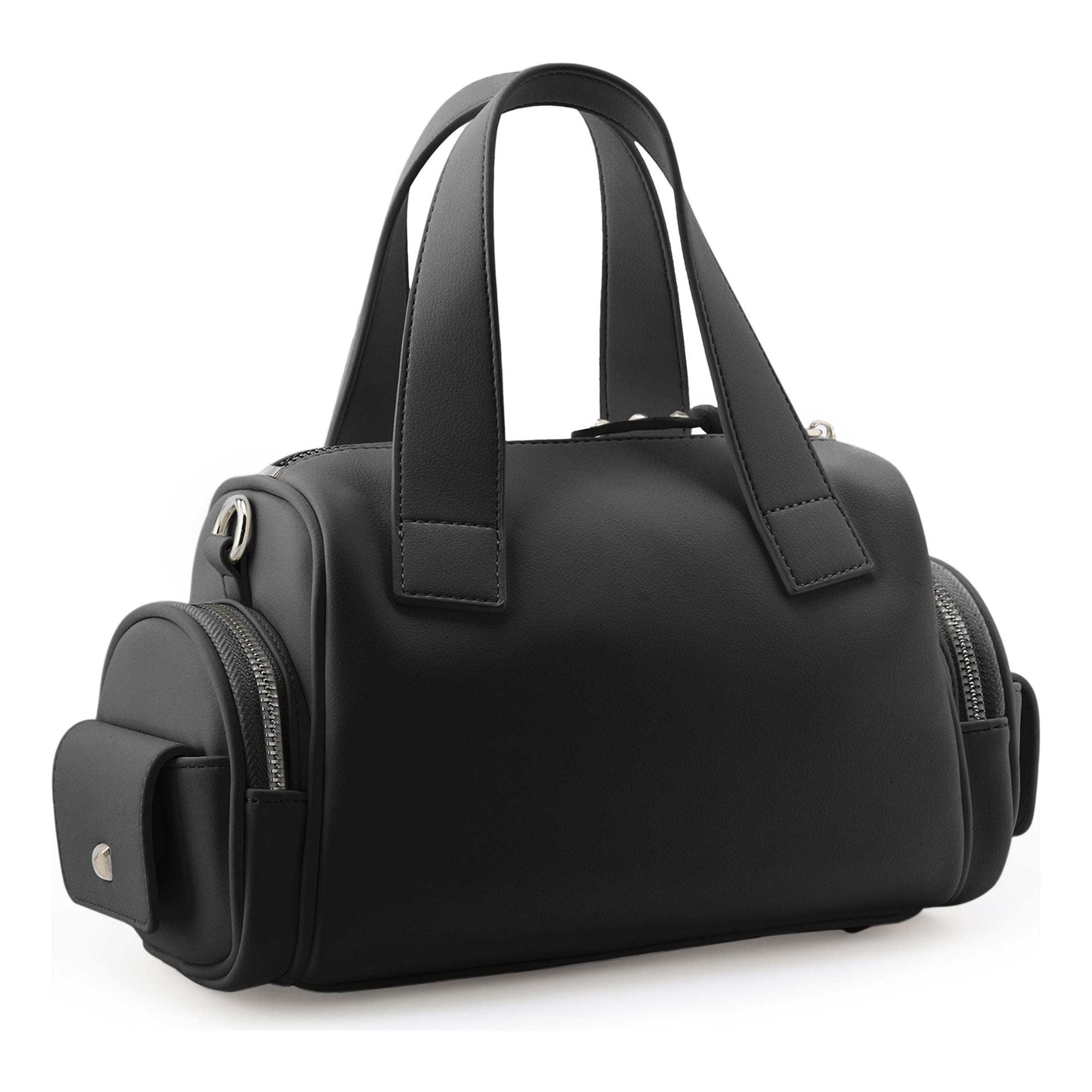 Seidenfelt Handtas 'Jokela' in Zwart