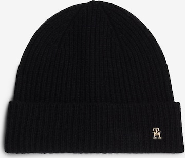 TOMMY HILFIGER Muts in Zwart: voorkant
