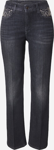 Bootcut Jean 'Laura' MAC en noir : devant