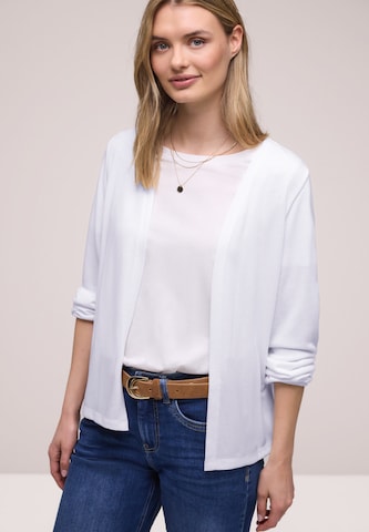 STREET ONE Strickjacke in Weiß: Vorderseite