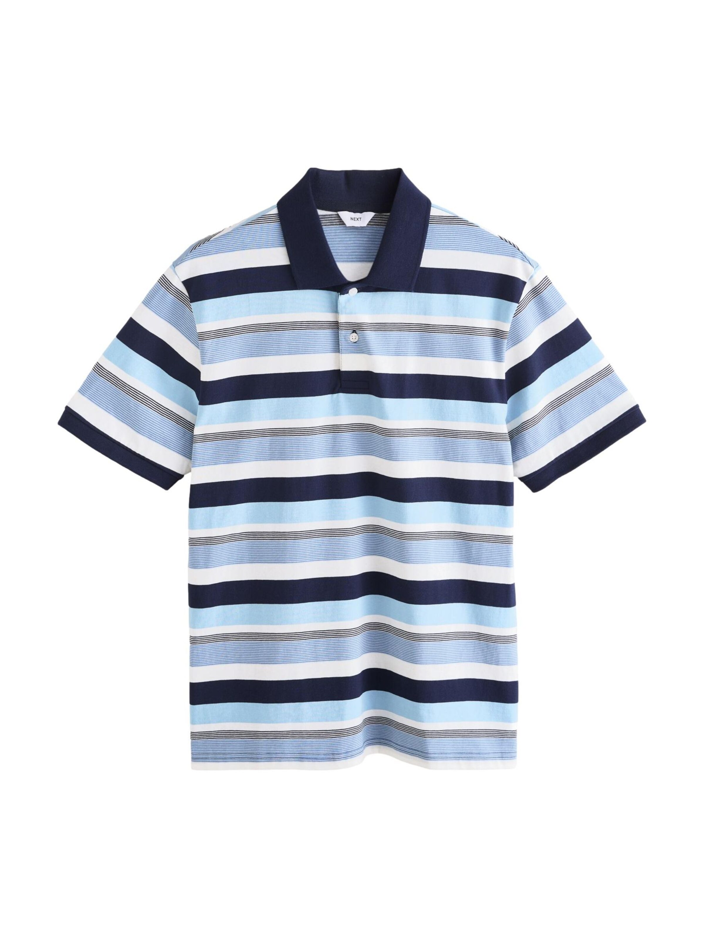 T-Shirt Next en bleu : devant