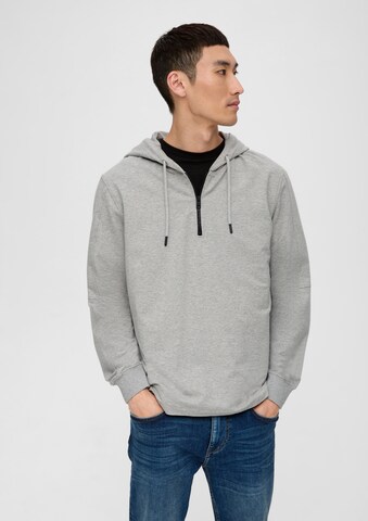 s.Oliver Sweatshirt in Grau: predná strana