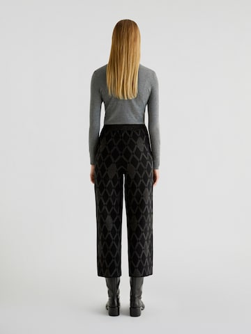 Scalpers Wide leg Pants 'Rombo' in Black