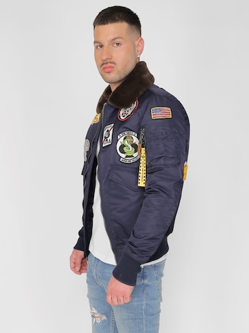 TOP GUN Bomberjacke ' TG20213032 ' in Blau