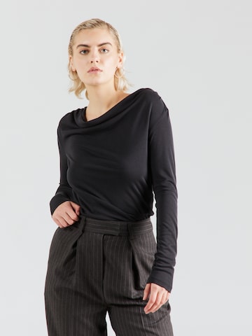 VERO MODA - Camisa 'PHINE' em preto: frente