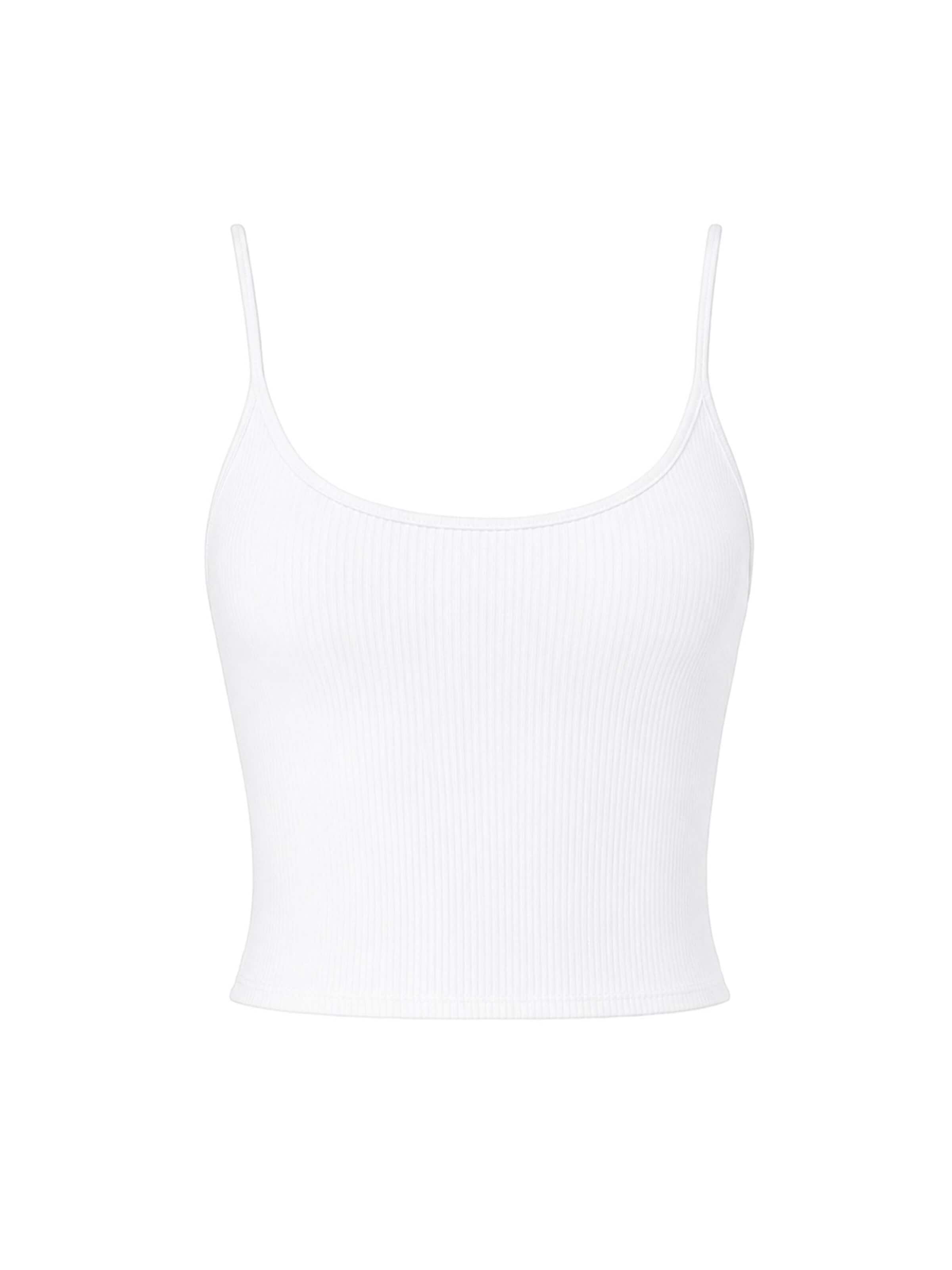PANTHEROAR Top in Weiß: Vorderseite