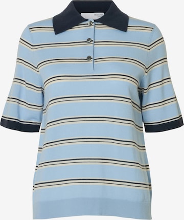 SELECTED - Jersey 'SLFThea' en azul: frente