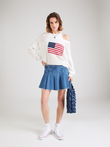 HOLLISTER Свитер в Белый