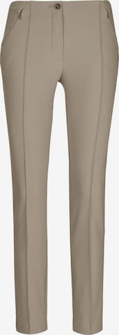 Pantalon MADELEINE en beige : devant