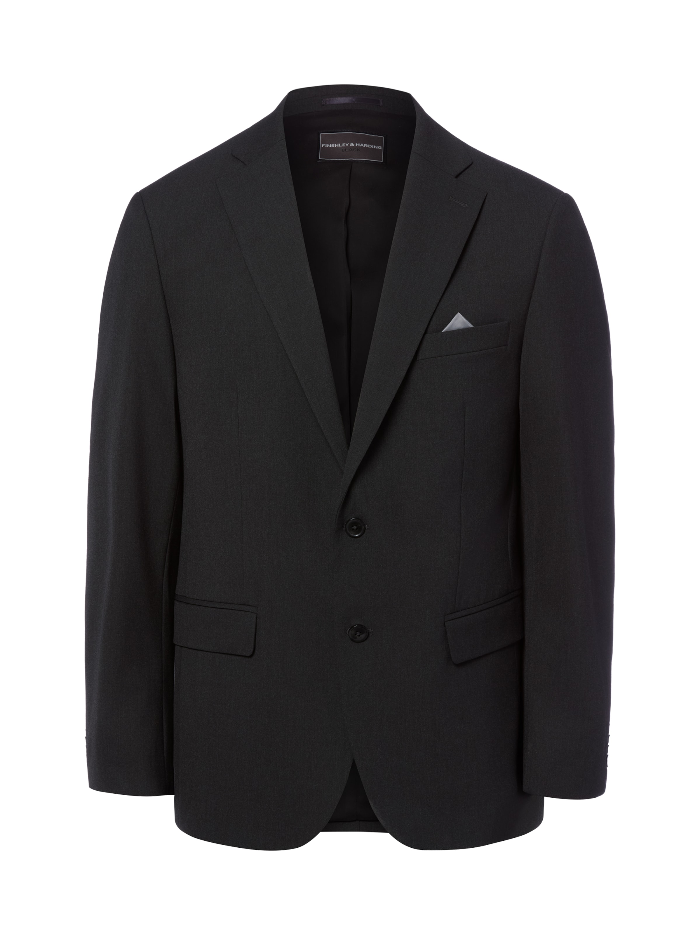 Finshley & Harding Regular Fit Sakko in Grau: Vorderseite