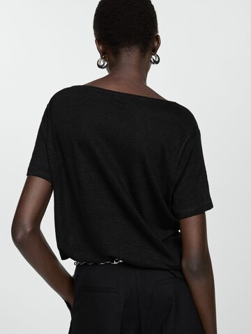 MANGO Shirts 'LINITO' i sort