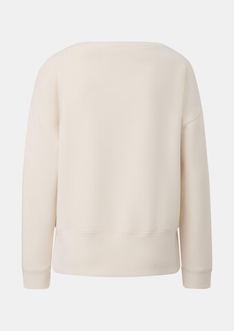 comma casual identity Sweatshirt in Beige: zadná strana