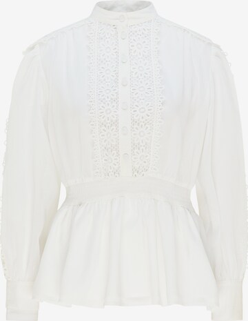 faina Blouse in White: front