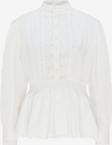 faina Blouse in White: front