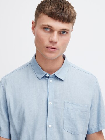 !Solid Slim Fit Hemd 'Allan' in Blau
