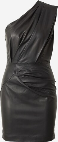 Robe Dondup en noir : devant