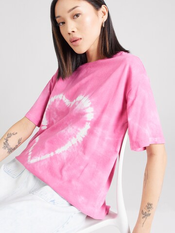 PIECES Shirts 'HEART' i pink