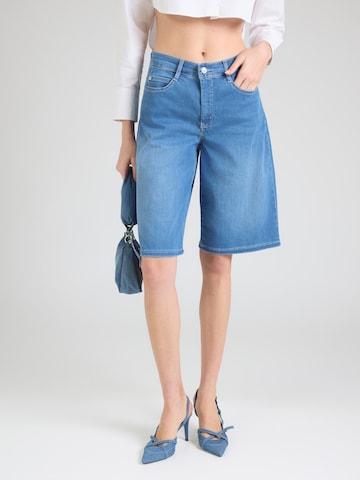 Wide Leg Jean 'DREAM' MAC en bleu : devant