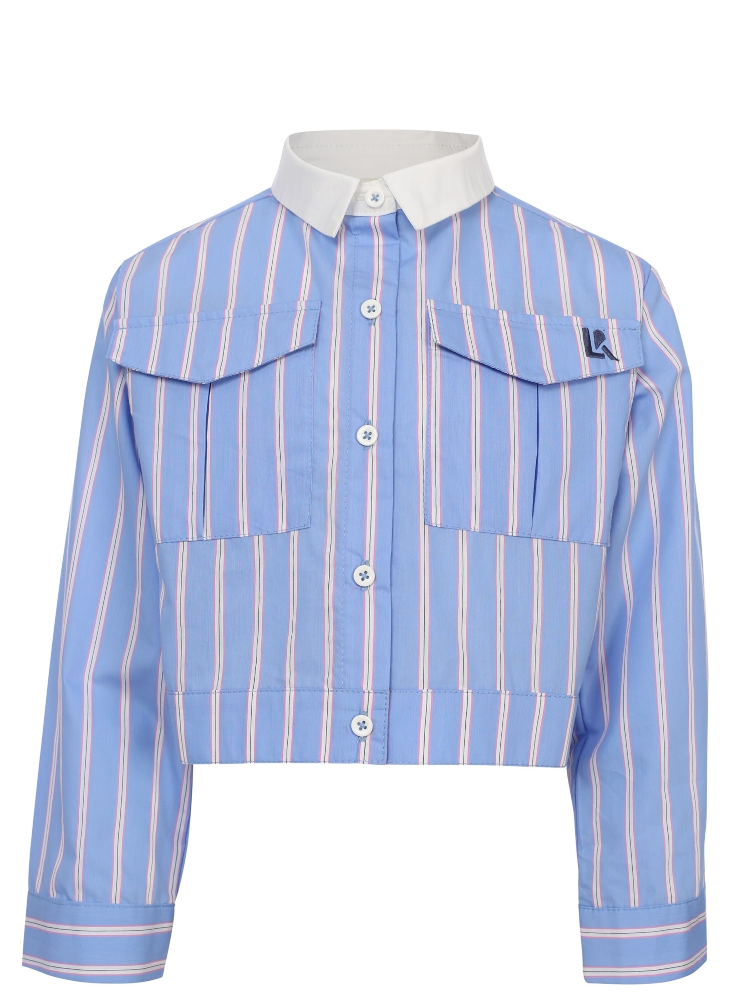 Looxs Revolution Blouse in Blue: front