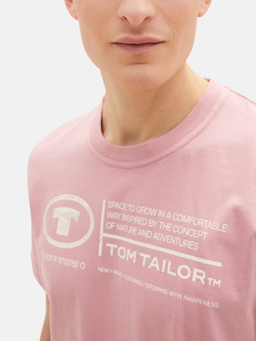 TOM TAILOR Tričko – pink