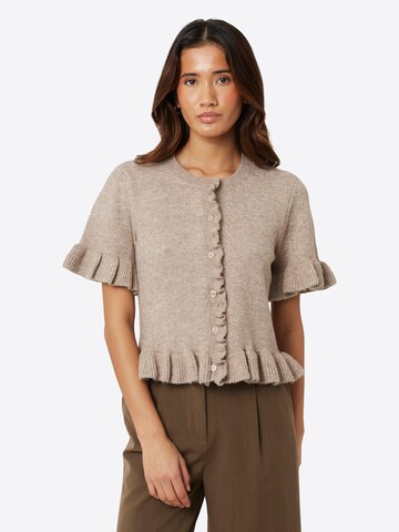 BRAVE SOUL Cardigan i brun: forside