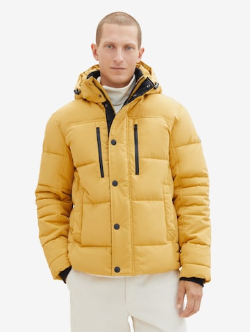 Veste d’hiver TOM TAILOR en jaune : devant