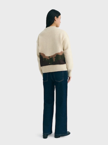 Pullover 'Petra' di Thinking MU in beige