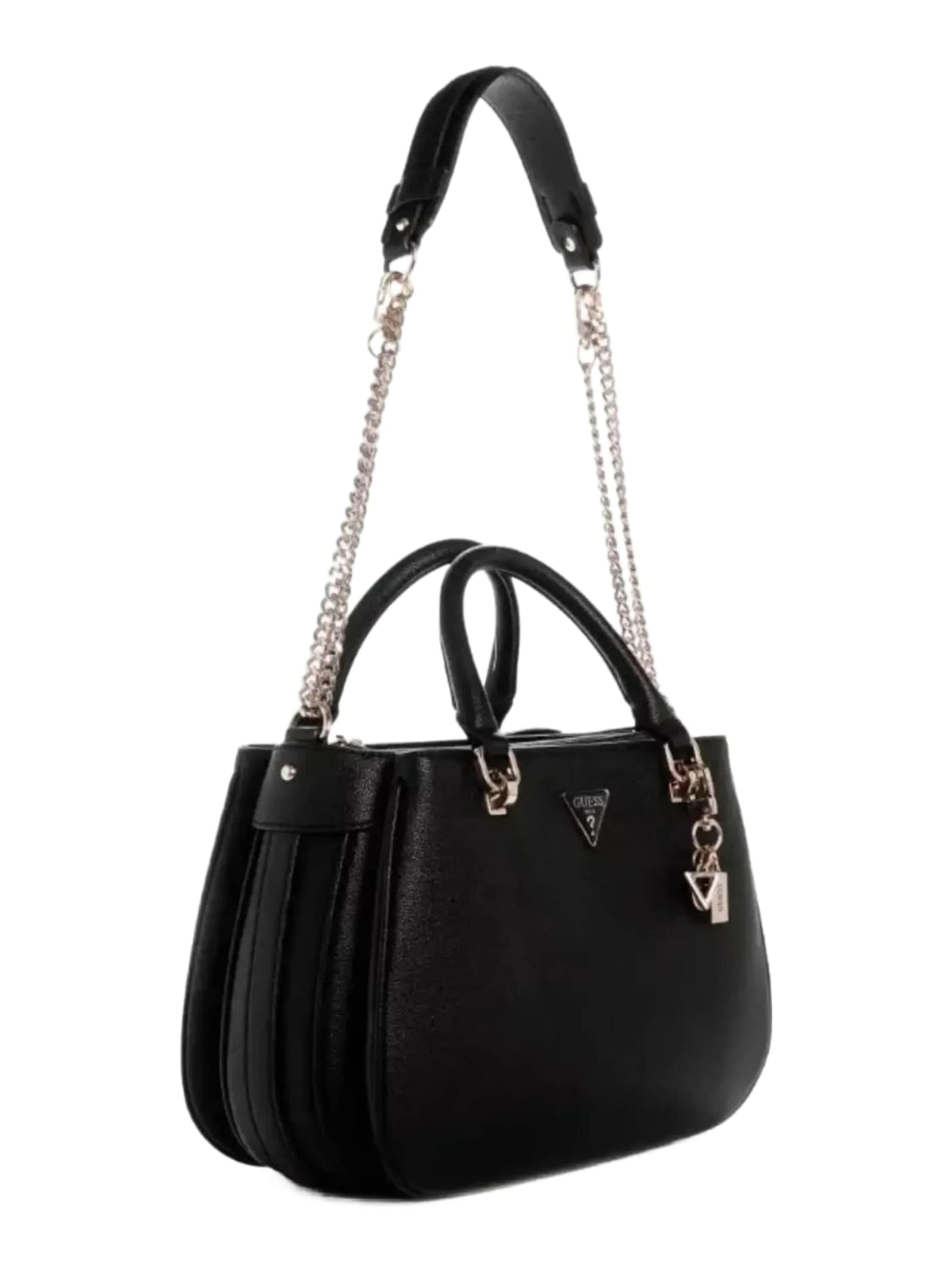 GUESS - Bolso de hombro 'Guess Sacs à main Silvye Bucket Black' en negro