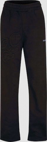 Pegador Loosefit Hose 'Piedro' in Schwarz: Vorderseite