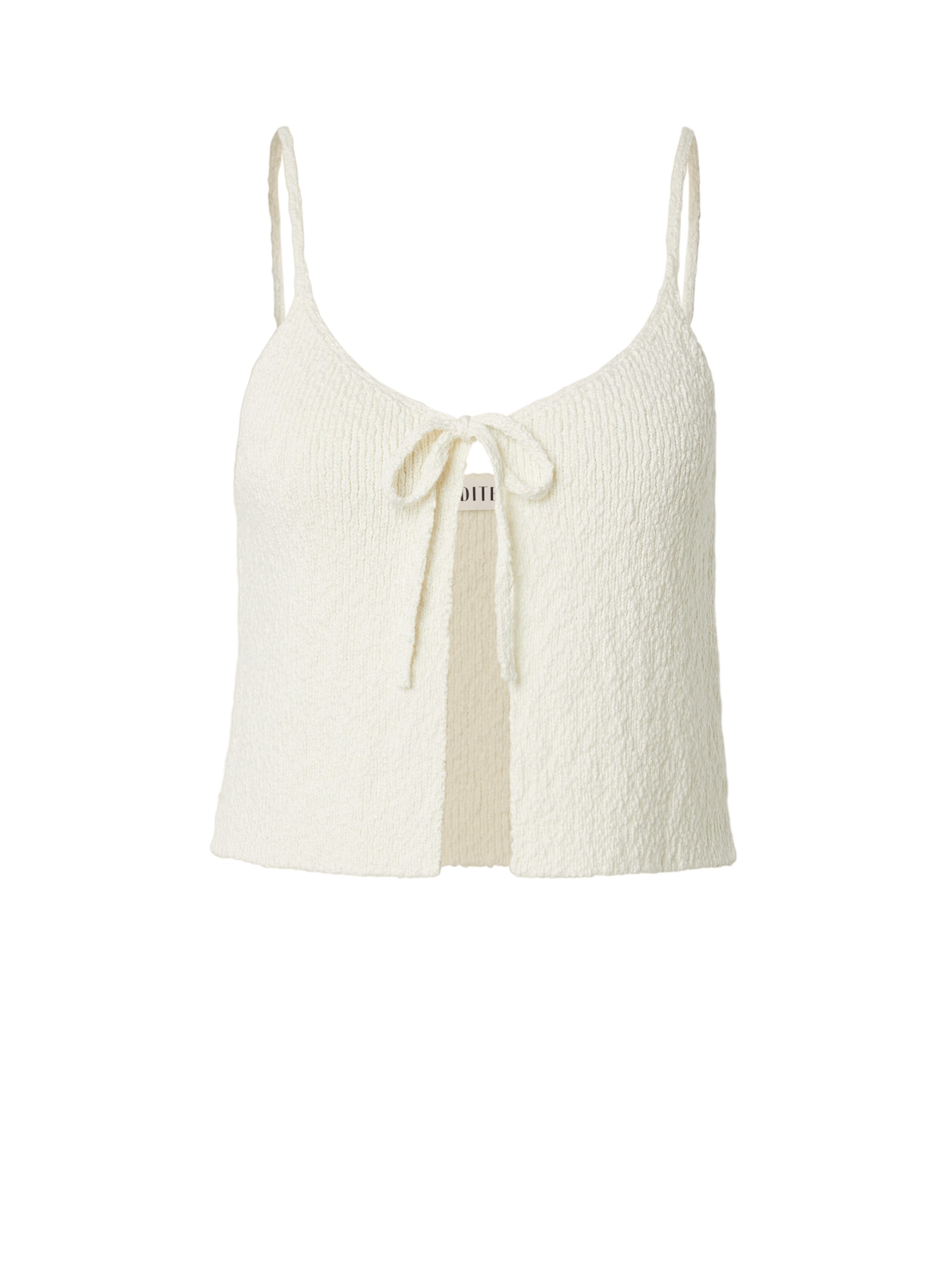 EDITED Top 'Cece' in Beige: voorkant