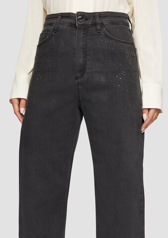 s.Oliver BLACK LABEL Regular Jeans 'Suri' in Zwart