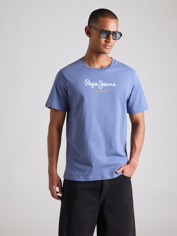 Maglietta 'Eggo N' di Pepe Jeans in blu: frontale