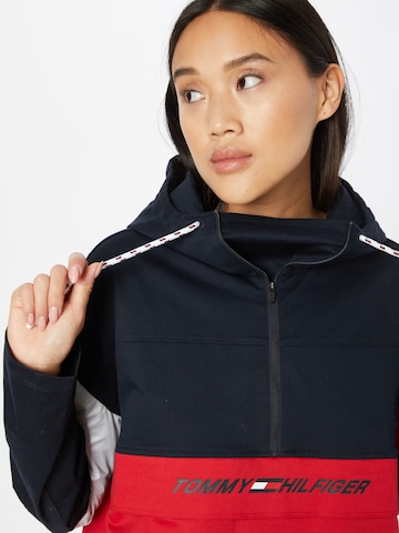 Tommy Sport Athletic Jacket in Red