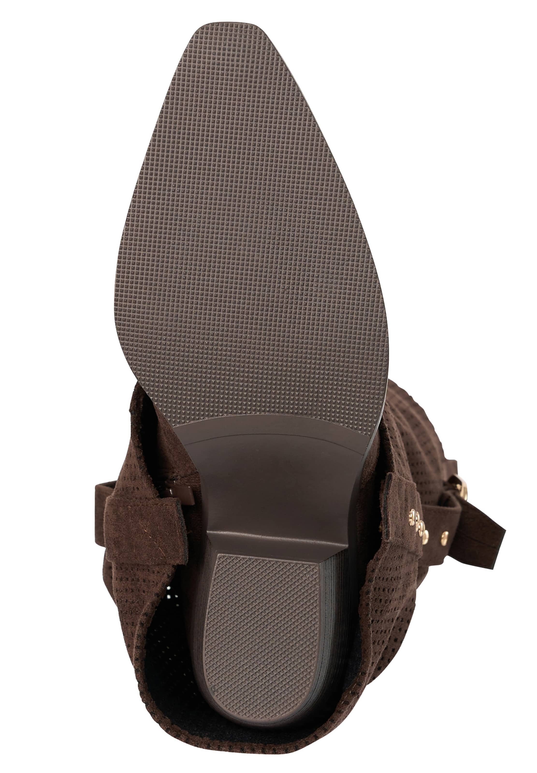 Salinyang Cowboy Boots in Brown