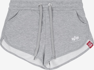 Regular Pantalon ALPHA INDUSTRIES en gris : devant