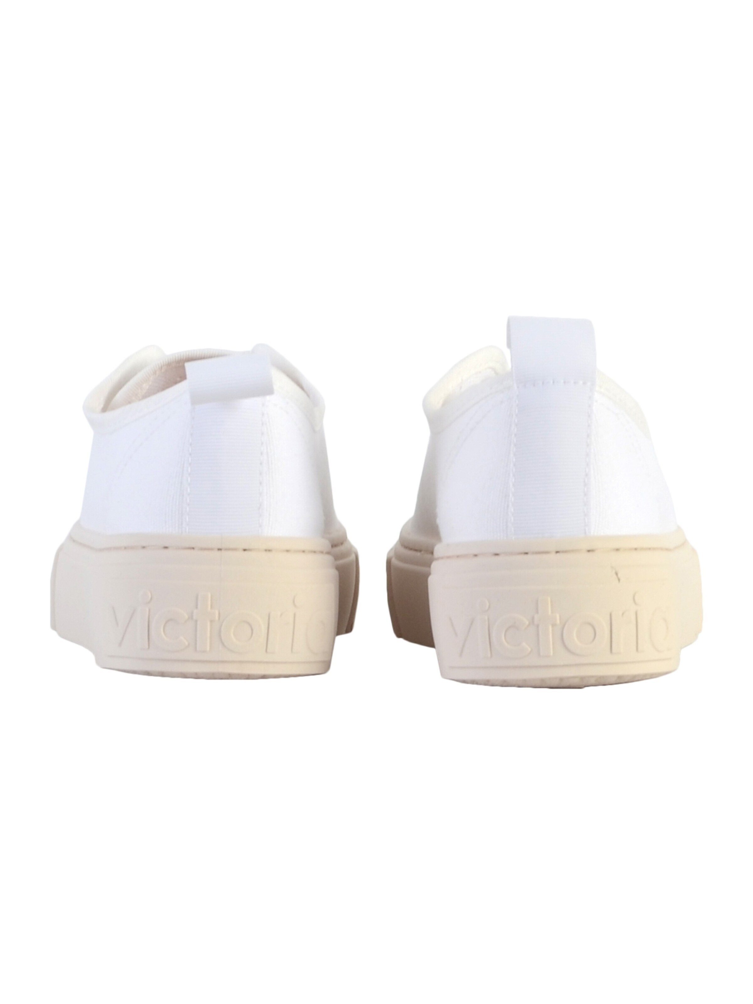 Chaussure de sport à lacets victoria en blanc