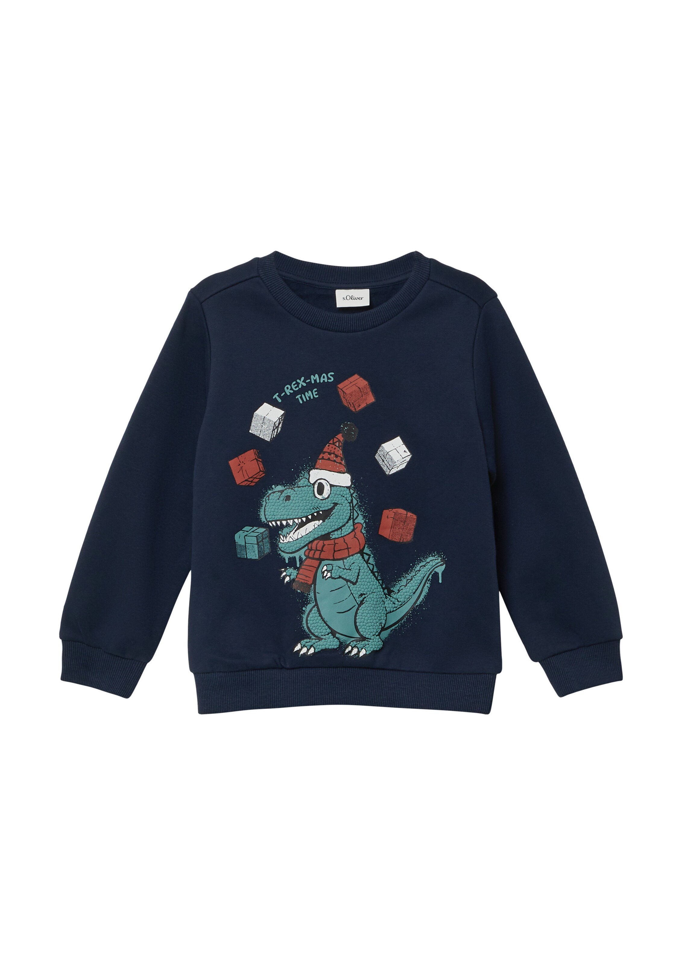 Sweat s.Oliver en bleu : devant