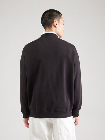 HUGO Sweatshirt 'Noideryos' in Schwarz