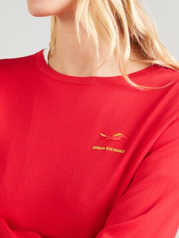ARMANI EXCHANGE Pulóver - piros